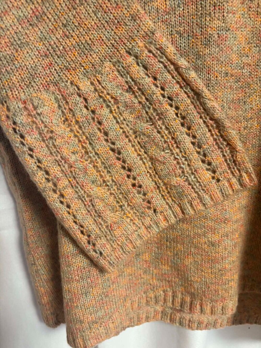 Studio Works 3/4 Sleeve Sweater, Size XL